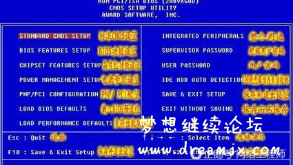 电脑的BIOS设置介绍，英文不好的人也不用担心不好设置了。